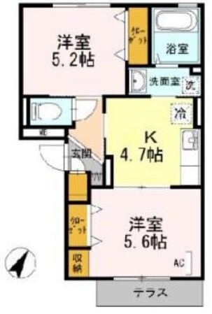 アンバサルの物件間取画像